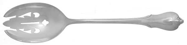 Grand Colonial (Sterling, 1942, No Monos) Pierced Tablespoon (Serving Spoon)