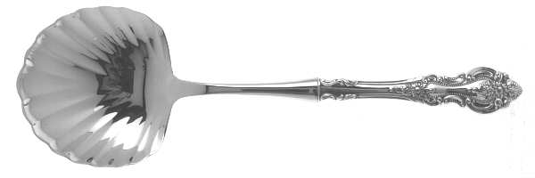 Grand Victorian (Sterling, 1973) Casserole Spoon with Stainless Shell Bowl