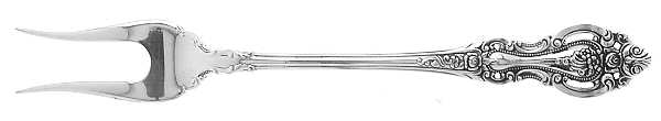 Grand Victorian (Sterling, 1973) Short Handle Pickle/Olive Fork