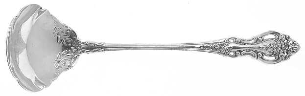 Grand Victorian (Sterling, 1973) Solid Piece Cream Ladle