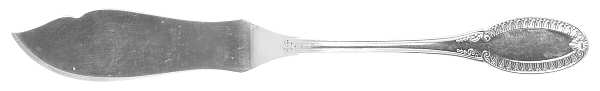 Impero (Sterling) Flat Handle Master Butter Knife