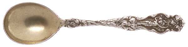 Irian (Sterling, 1902, No Monograms) Large Chocolate Spoon