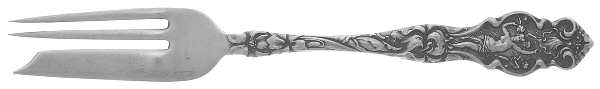 Irian (Sterling, 1902, No Monograms) Individual Pie Fork