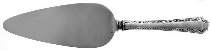 Larkspur (Sterling, 1939) Pie Server with Stainless Blade