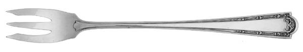 Louvre (Silverplate, 1914) Cocktail/Seafood Fork by Wallace Silver