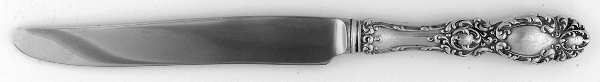 Lucerne (Sterling, 1896, No Monograms) New French Hollow Knife