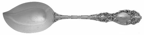 Lucerne (Sterling, 1896, No Monograms) Large Solid Jelly Server