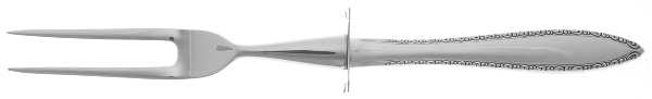 Michele (Sterling, 1968) Small Steak Carving Fork with Stainless Prongs
