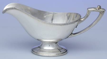 Silverplate Hollowware Silverplate Gravy Boat by Wallace Silver