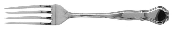 Nile (Sterling, 1908, No Monograms) Fork