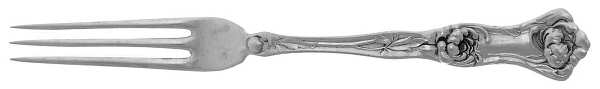 Peony (Sterling, 1906, No Monograms) Strawberry Fork
