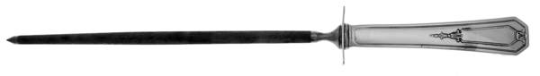 Princess Mary (Sterling, 1922, No Monos) Small Steel Rod Sharpener Knife
