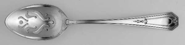 Princess Mary (Sterling, 1922, No Monos) Pierced Tablespoon (Serving Spoon) CM