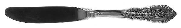 Rose Point (Sterling, 1934, No Monograms) Butter Spreader