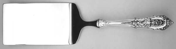 Rose Point (Sterling, 1934, No Monograms) Lasagna Server with Stainless Blade