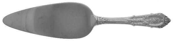 Rose Point (Sterling, 1934, No Monograms) Pie Server with Stainless Blade