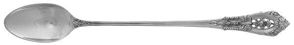 Rose Point (Sterling, 1934, No Monograms) Iced Tea Spoon