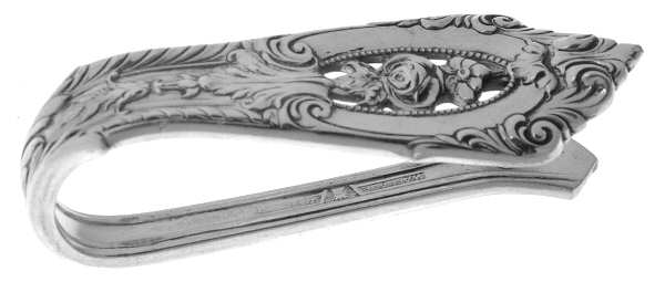 Rose Point (Sterling, 1934, No Monograms) Napkin Clip