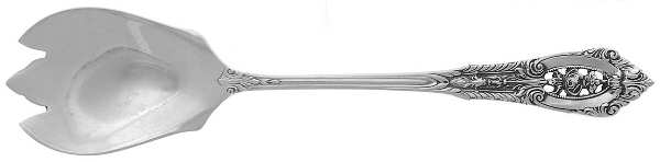 Rose Point (Sterling, 1934, No Monograms) Ice Cream Fork