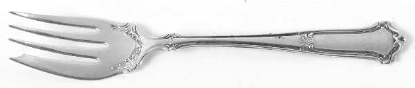 Saxon (Sterling, 1910) Individual Salad Fork