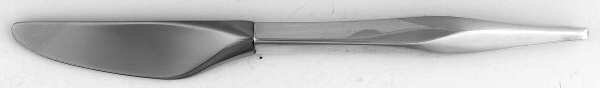 Soliloquy (Sterling, 1963) Modern Hollow Butter Spreader (Stainless) by Wallace Silver