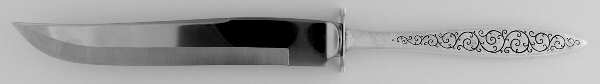 Spanish Lace (Sterling, 1964) Small Carving Knife W/Sterling Guard