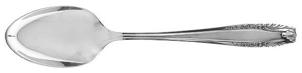 Stradivari (Sterling, 1937, No Monograms) Dessert/Oval Soup Spoon