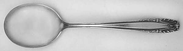 Stradivari (Sterling, 1937, No Monograms) Round Bowl Soup Spoon (Bouillon)