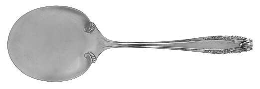 Stradivari (Sterling, 1937, No Monograms) Solid Smooth Casserole Spoon