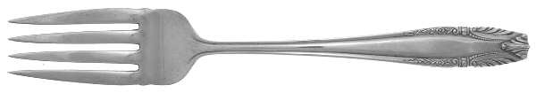 Stradivari (Sterling, 1937, No Monograms) Individual Salad Fork