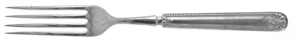 Stuart (Silverplate, 1899) Indented Solid Handled Fork