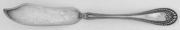 Stuart (Silverplate, 1899) Flat Handle Master Butter Knife