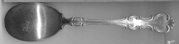 Troy (Silverplate, 1902) Round Bowl Soup Spoon (Gumbo)