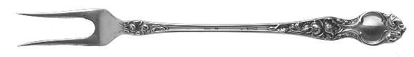 Violet (Sterling, 1904, No Monograms) Olive Fork
