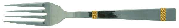Gold Laredo (Stainless, Gold Acct) Individual Salad Fork