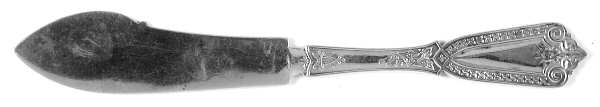 Ivy (Sterling, 1865) Flat Handle Master Butter Knife