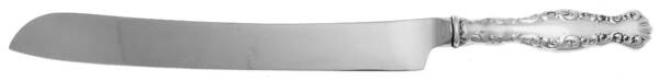 Louis XV (Sterling, 1891) Wedding Cake Knife with Stainless Blade HC