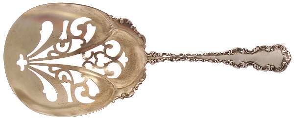 Louis XV (Sterling, 1891) Pierced Saratoga Chips Server