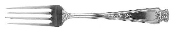 Mandarin (Sterling, 1917-1918) Fork by Whiting Manf Co