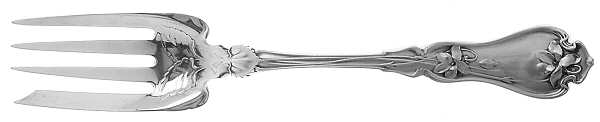 Violet (Sterling, 1905) Individual Salad Fork by Whiting Manf Co