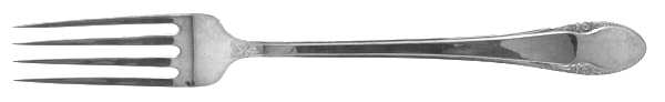 Colonial Bead (Sterling, 1930) Fork