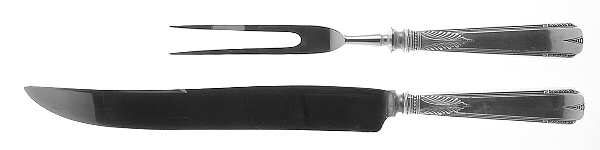 Lenox (Sterling, 1933) Small Stainless Blade 2-Piece Steak Carving Set