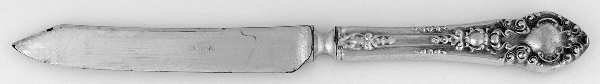 Athenia (Sterling, 1890) Individual Fruit Knife with Silverplate Blade
