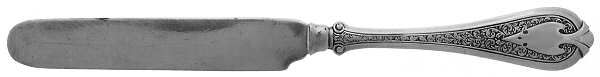 Florentine (Sterling, 1870, no monogram) Solid Tea/Child Knife