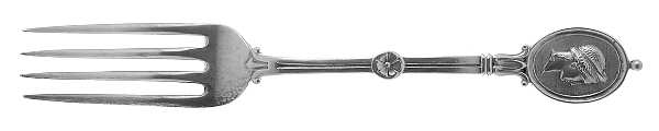 Medallion (Sterling, 1862) Fork