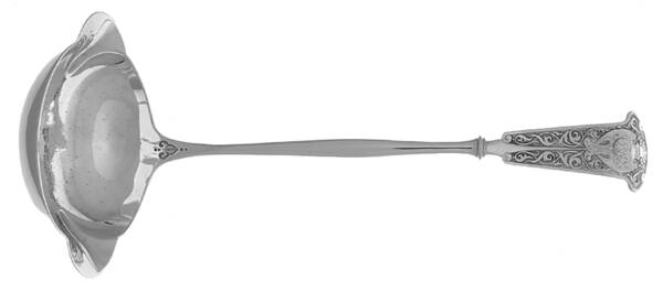 Arabesque (Sterling, 1870, No Monograms) Punch Ladle Solid Piece