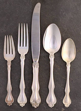 George & Martha Washington (Sterling, 1940) 5 Piece Place Size Setting