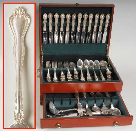 George & Martha Washington (Sterling, 1940) 103 Piece Set