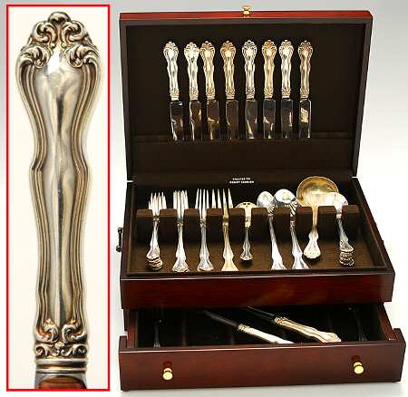 George & Martha Washington (Sterling, 1940) 55 Piece Set