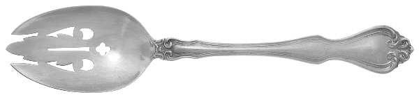 George & Martha Washington (Sterling, 1940) Pierced Tablespoon (Serving Spoon)